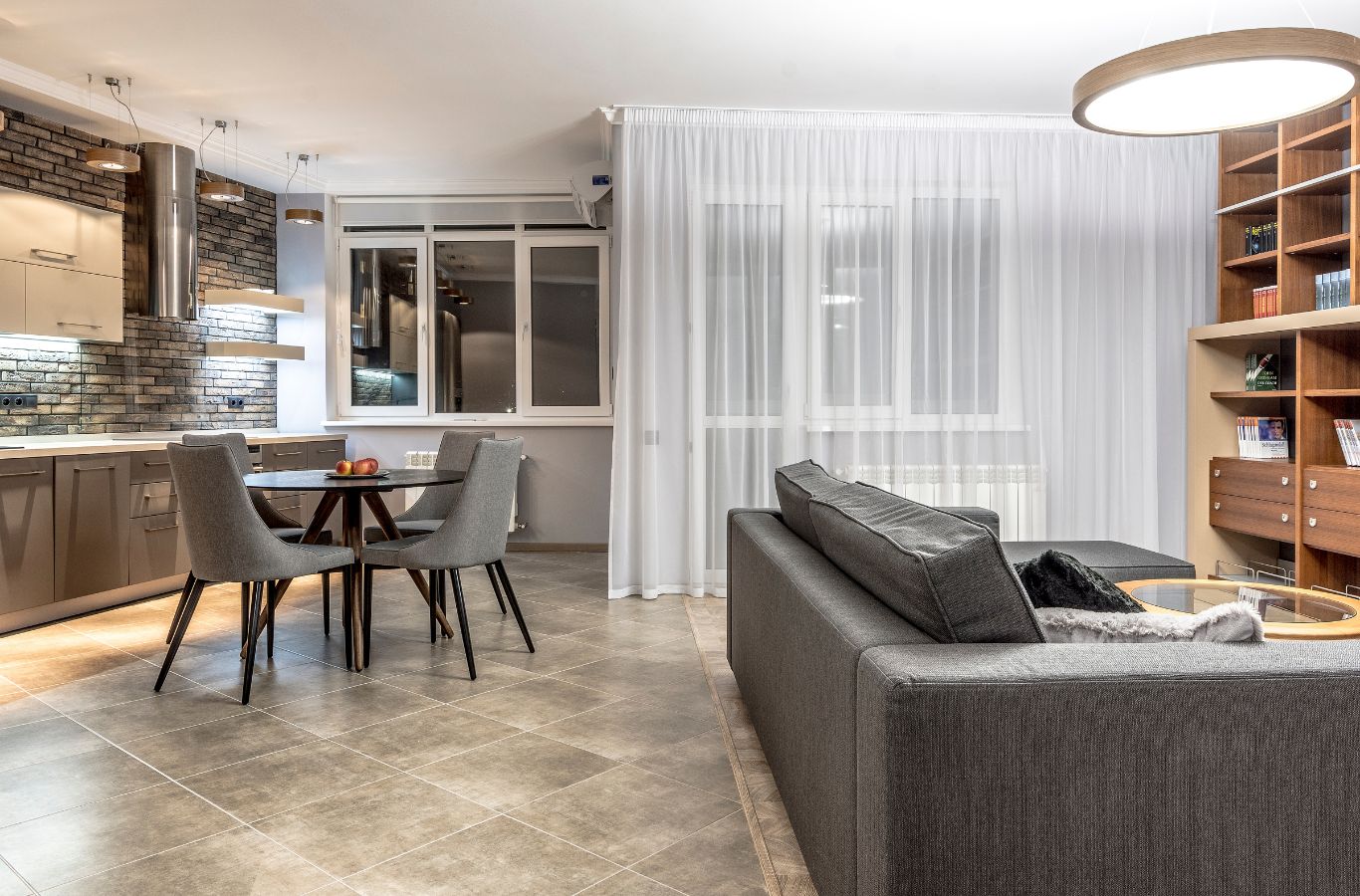 A Sunshine Clean Pros professional delivering house cleaning services in Collingswood, NJ, making a home interior spotless with expert care and precision.