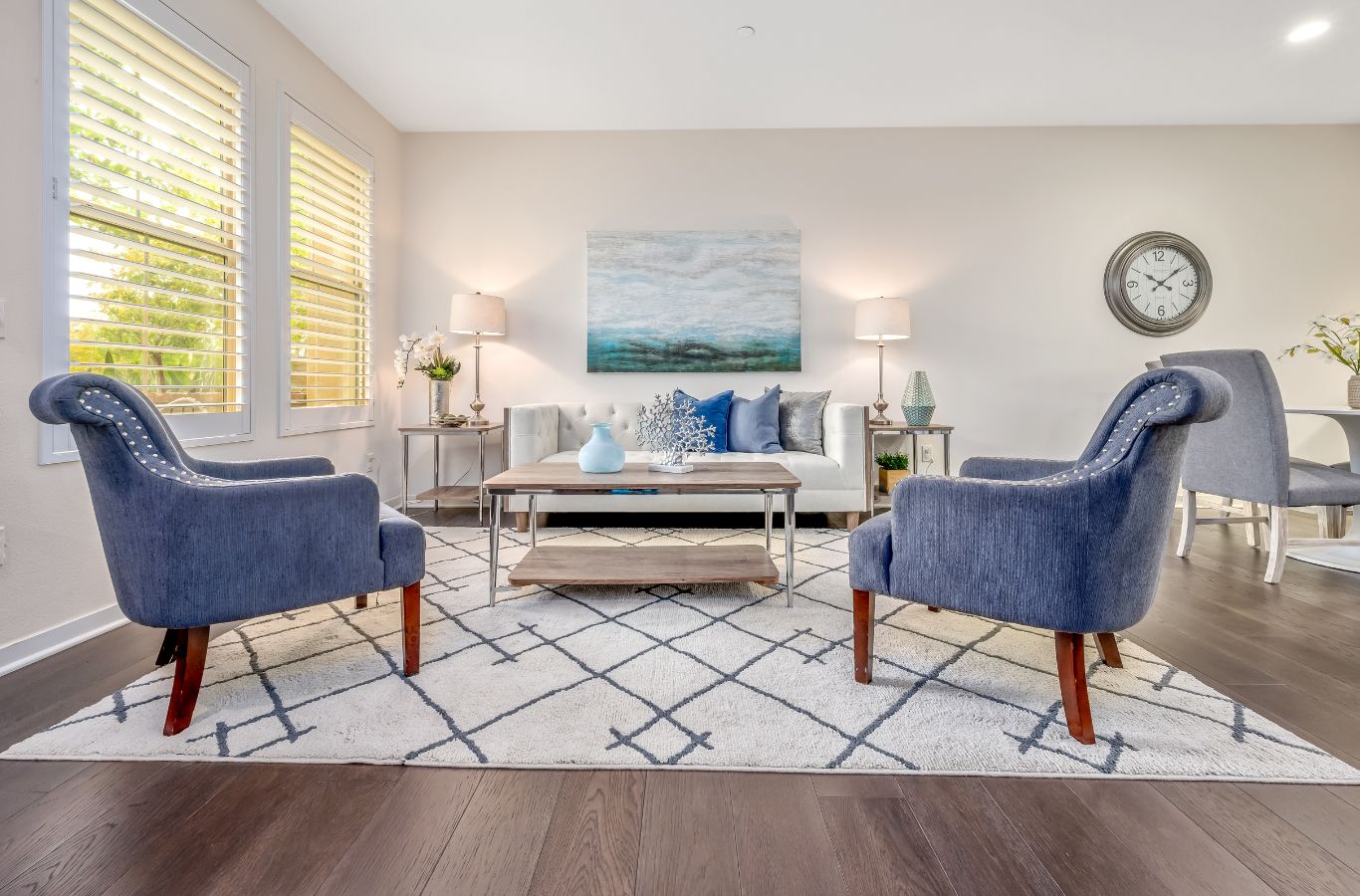 A Sunshine Clean Pros professional delivering house cleaning services in Haddonfield, NJ inside a spotless home, showcasing reliable cleaning expertise.